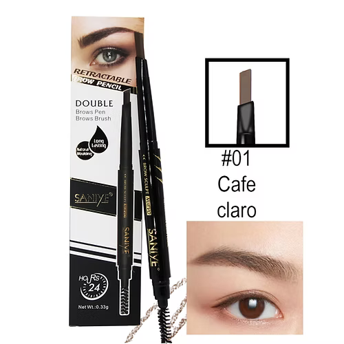 Saniye Duo Brow Pencil - Lápiz Duo Retráctil Para Ceja