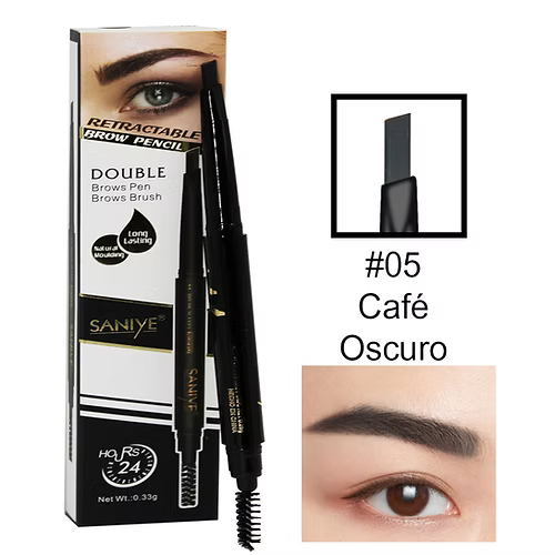 Saniye Duo Brow Pencil - Lápiz Duo Retráctil Para Ceja