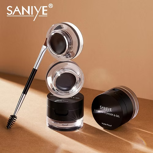 Saniye - Delineador Gel + Sombra Para Cejas