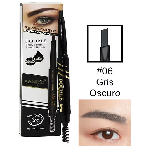 Saniye Duo Brow Pencil - Lápiz Duo Retráctil Para Ceja