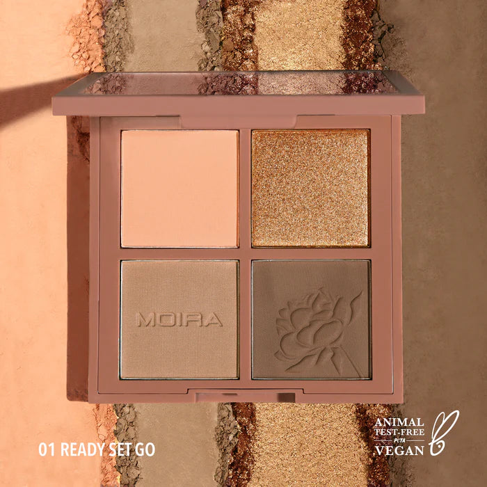 Moira Ready Set Go - Paleta De Rostro Y Ojos